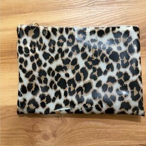 Leopard Print Clutch Bag